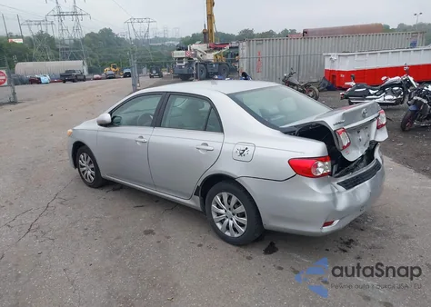 2013 Toyota Corolla Le из США, поврежденный, VIN 2T1BU4EE0DC984965